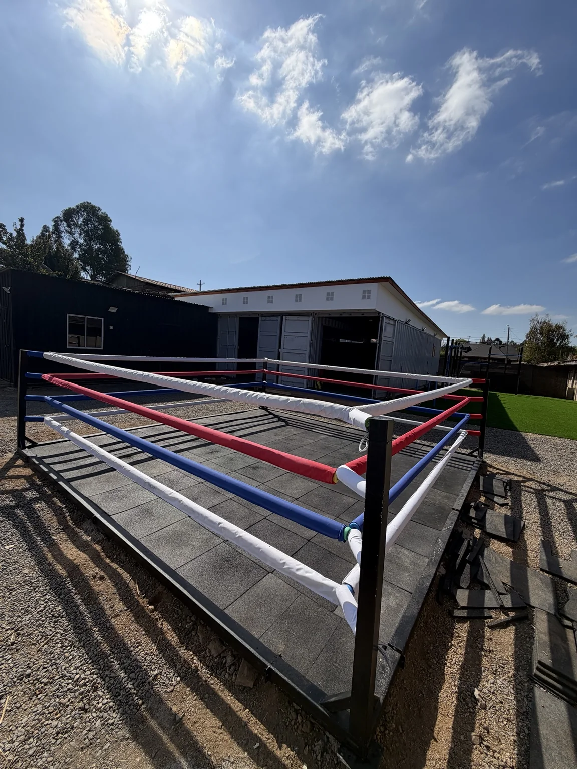 Ring exterior del Club de Boxeo Curauma