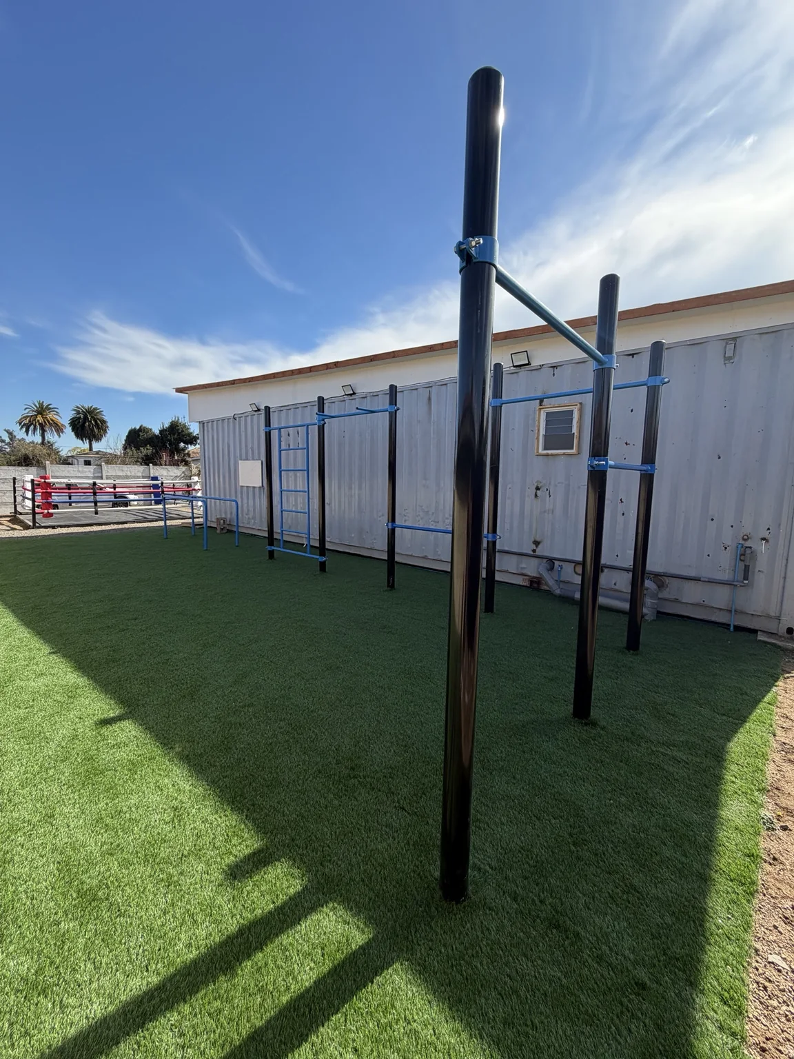 Zona exterior de entrenamiento funcional